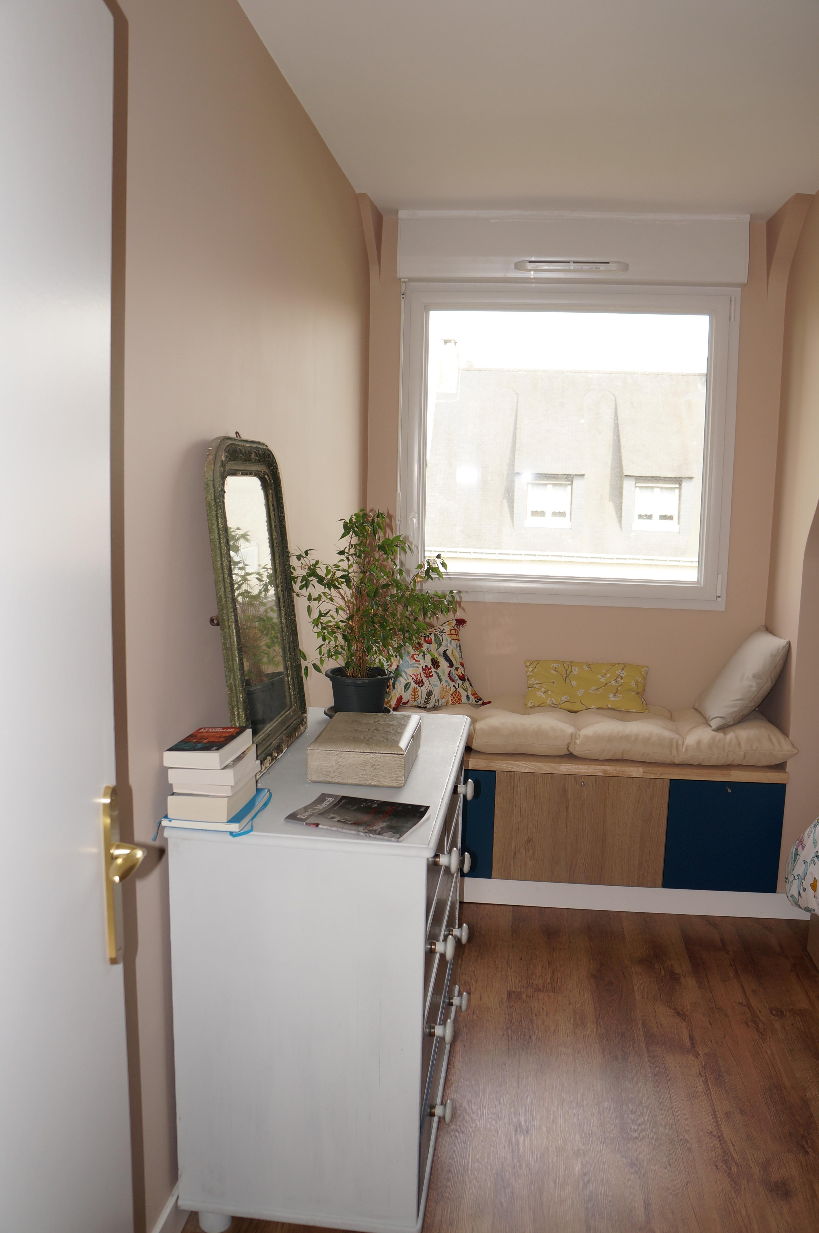 Peinture intérieure d’une chambre à Vannes 