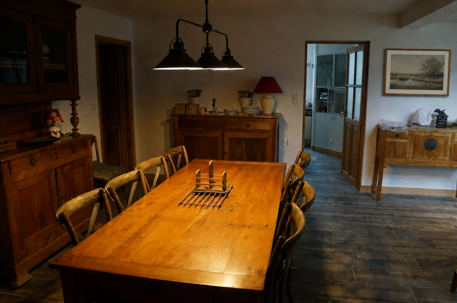 Rénovation d'un salon, séjour et cuisine près de Vannes